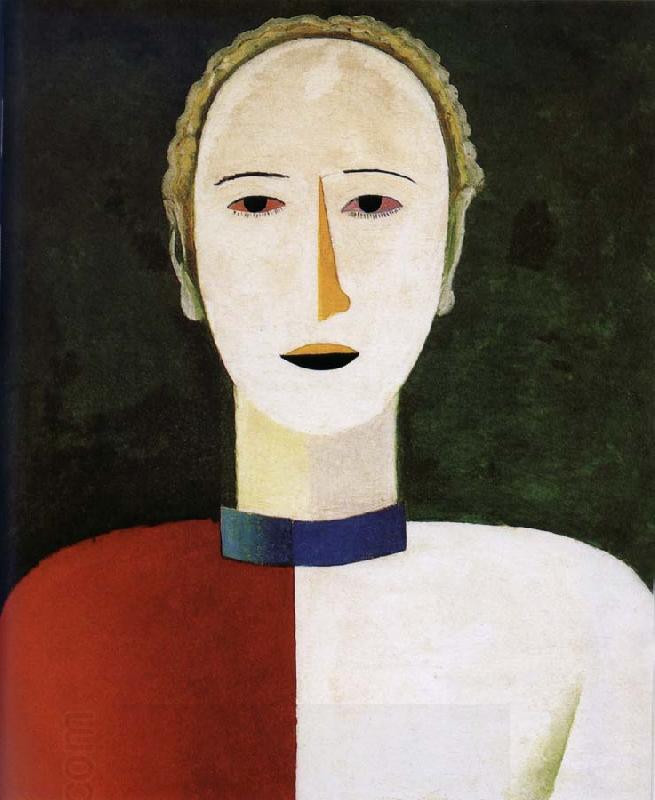 Kasimir Malevich Head of female China oil painting art